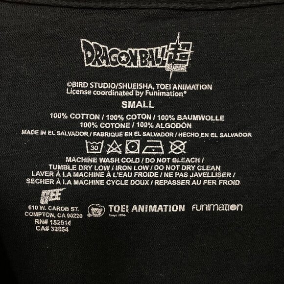 Dragon Ball Super SSGSS Vegeta Long Sleeve T-Shirt Small - Picture 4 of 4